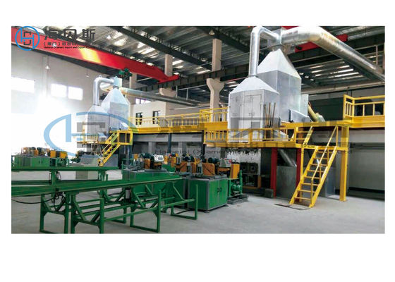 Custom Copper Rod Machine , Solid Copper Rod Continuous Casting And Rolling line