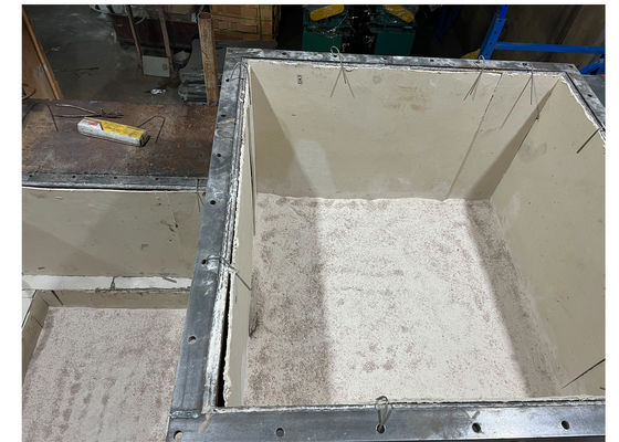 PLC Control Brass Rod Continuous Casting Machine 0.3Mpa-0.4Mpa For Brass Spare Parts Forging